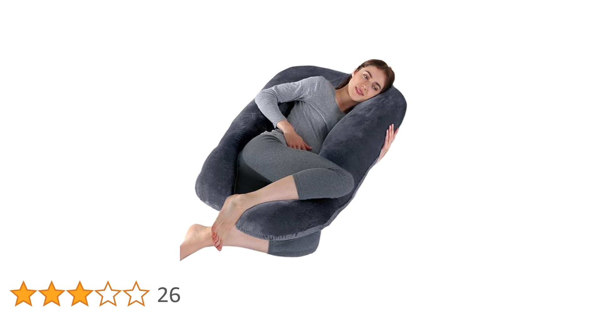 Amazon｜CLEAN HOUSE 抱き枕 u字型 本体 カバー付き 妊婦 授乳