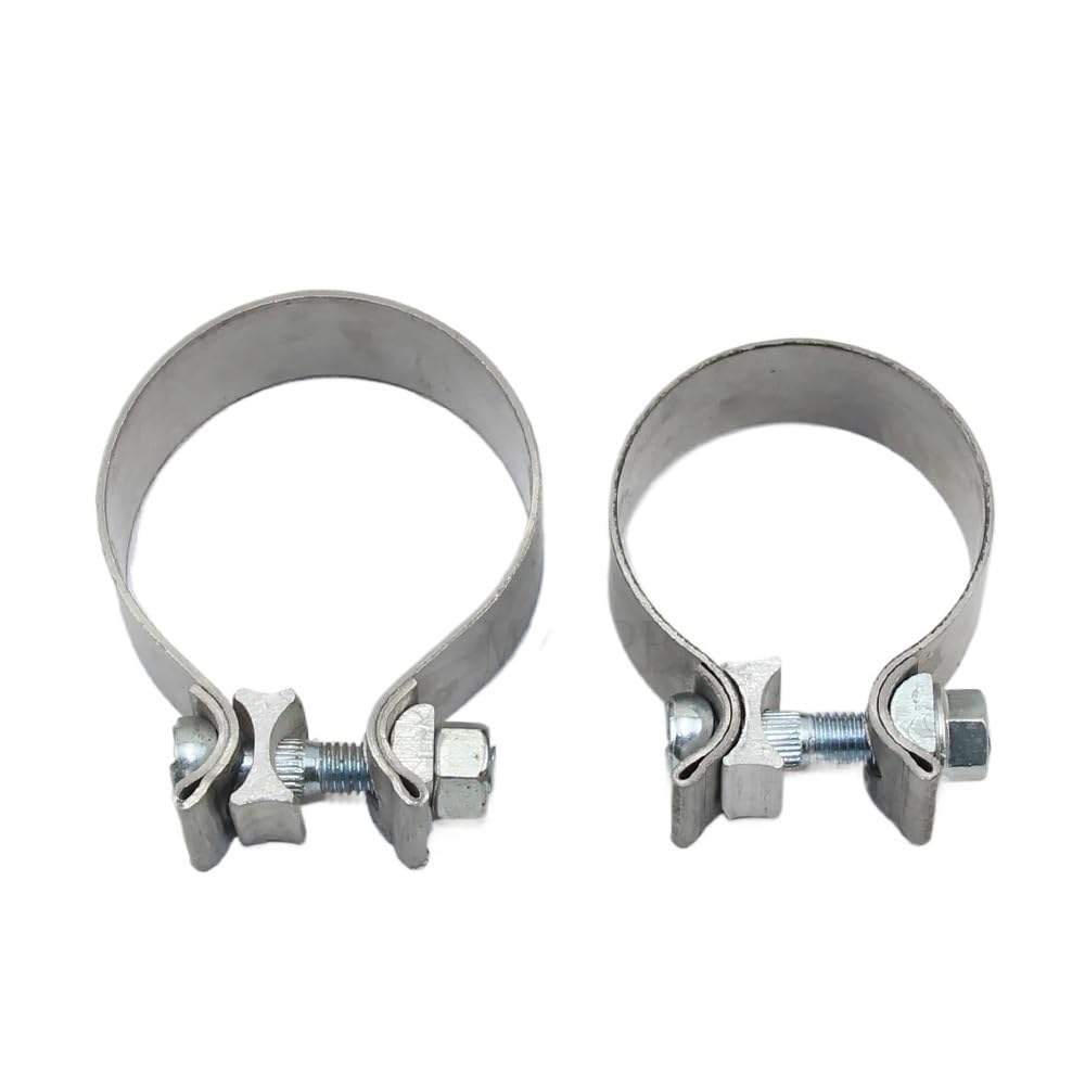 Abrazadera fija reforzada de acero inoxidable de 30 mm, 35 mm y 200 mm for accesorios de tubería de escape de acero inoxidable.(150mm)