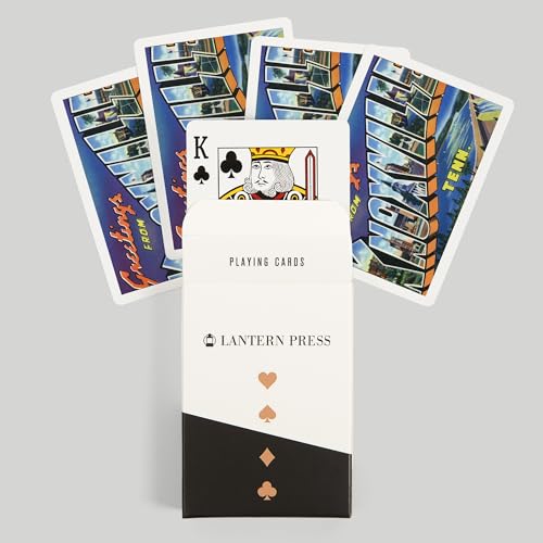 Lantern Press Knoxville Tennessee naipes póker 52 cartas miniatura 6