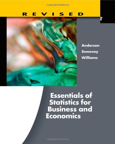 Essentials of Statistics for Business and Economics
