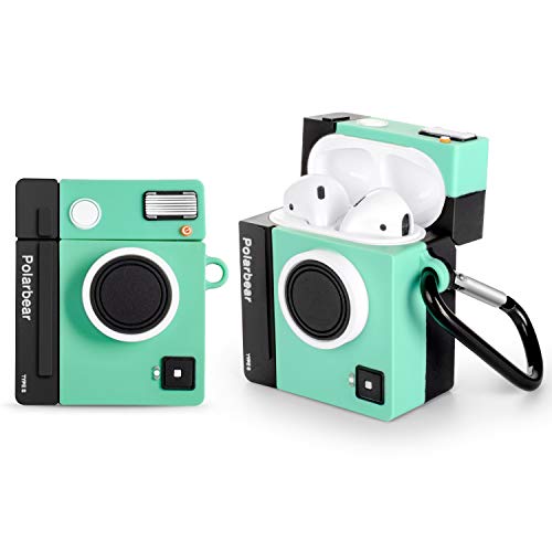 Case for Airpods Case - Camera Cute AirPod Case Cover Cartoon 3D Funny