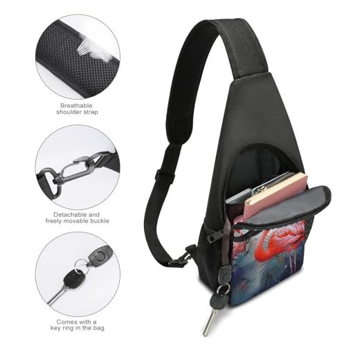 Bolso bandolera casual para trekking y viaje miniatura 4