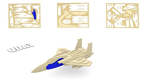F 15 Eagle QUAY Woodcraft Kit di costruzione FSC