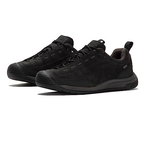 Image of KEEN Men's Jasper 2 Waterproof Leather Climbing Approach Style Sneakers