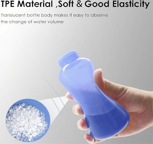 Finpola Portable Bidet for Travel-350ml Bottle with Adjustable Nozzle (Angled & Straight) , Gentle Portable Cleansing — view 5