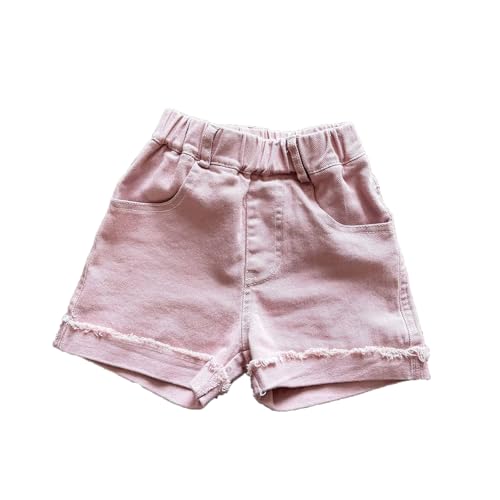Coupe ample et légère taille élastique à revers pour fillettes