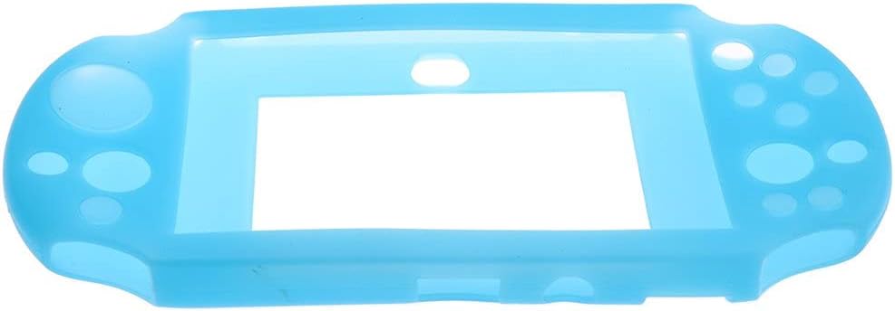 GRTD Silicone Rubber Protective Case for Sony Playstation PS Vita 2000 PSV 2000 Sky Blue//496