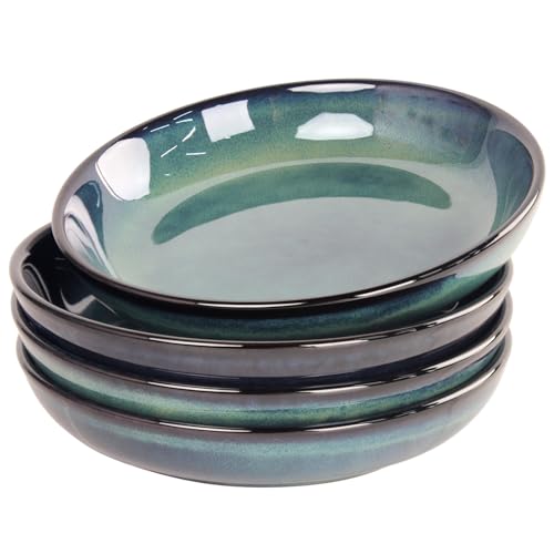 LIUYWYHCF Ceramic Pasta Bowls, 14 oz Pasta Bowls, 8