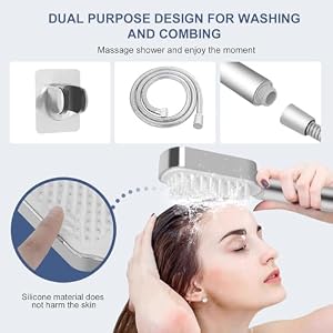 Dog Shower Attachment for Bathtub Faucet, Pet Shower Sprayer Attachment with 5 Adapters, 79" Hose for Hair Washing, Pet Dog Rinse & Baby Bath, Attaches to Tub Faucet, Utility Sink, Laundryroom, Garden Dog Shower Attachment for Bathtub Faucet, Pet Shower Sprayer Attachment with 5 Adapters, 79″ Hose for Hair Washing, Pet Dog Rinse & Baby Bath, Attaches to Tub Faucet, Utility Sink, Laundryroom, Garden