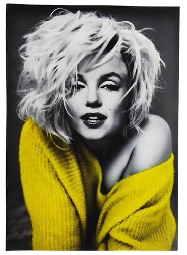 KUSTOM ART Hollywood Marilyn Monroe Poster mural décoratif sur papier couché 42 x 30 cm sans cadre