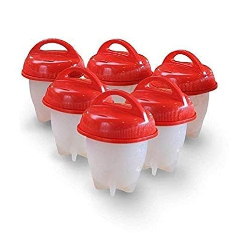 GODFLY Cooker Egg Maker Mold Silicone Egg Boil Egg Boil Poachers Silicon Egg Boil Cup Kitchen & Restaurants Steamer Boiler to Make Stylish Snack & Breakfast-picture-17