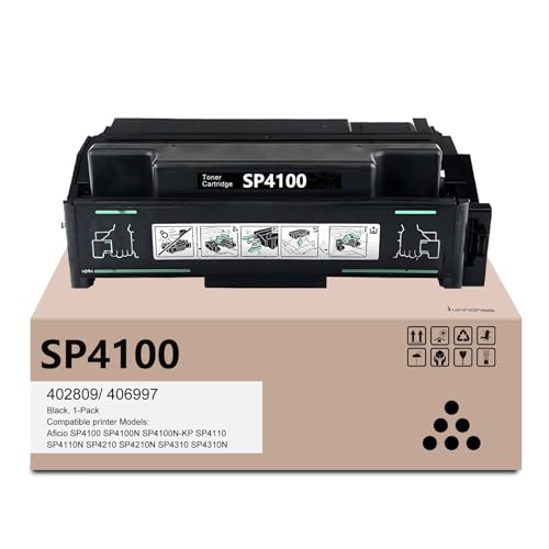 Cartouche de toner SP4100 noir haut rendement pour Aficio SP 4100 4110 4210