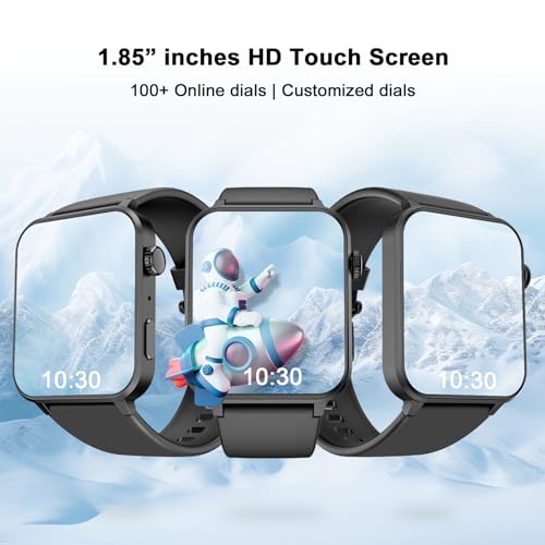 Blackview Smart Watch for Men Women 1.91" HD Fitness Watch with LED Flashlight, Heart Rate SpO2 Sleep Stress Monitor - Image 2