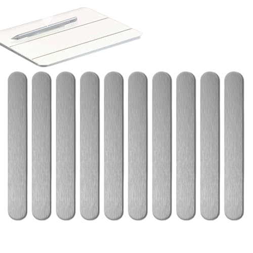 Rrlihjgu Metálicas con Respaldo Adhesivo - 10 Unidades De Planchas De Acero Magnético | Autoadhesivas para Fundas de Teléfono para Laboratorio Sala de Manualidades Taller Garaje Aula