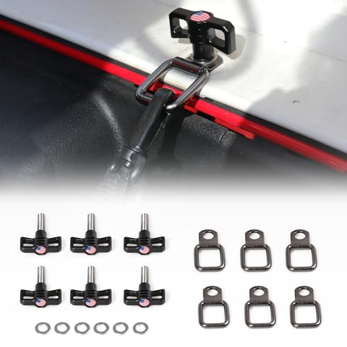 Buy Hardtop Removal Lift Quick Release Bolts Thumb Screws with D Ring