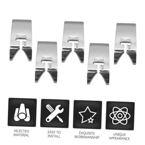 Set de 5 Piezas Multifuncionales de Pies Prensatelas de Metal miniatura 3