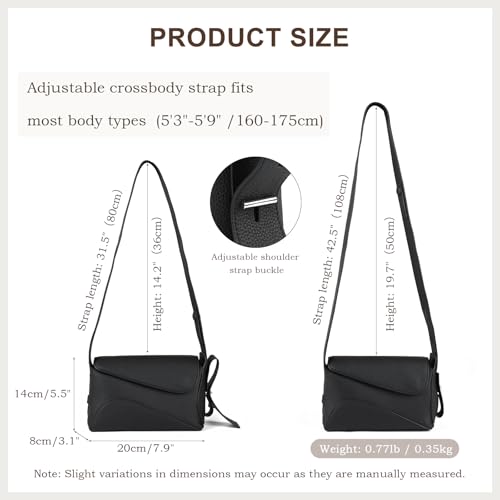 Bolso pequeño de cuero genuino para mujer MFFOR miniatura 5
