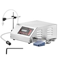 VEVOR GFK-160 Füllmaschine Flüssigkeit 2ML-3500ML 30W Liquid Filling Machine Abfüller Flüssigkeitsabfüllmaschine