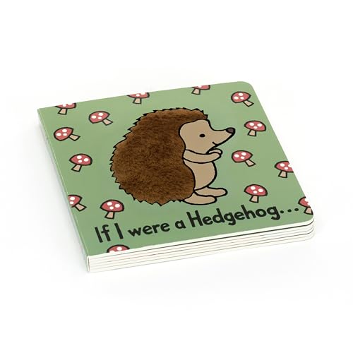 Image of Jellycat If I were a Hedgehog: A Baby Touch and Feel Board Book Children's Book - Baby Gift