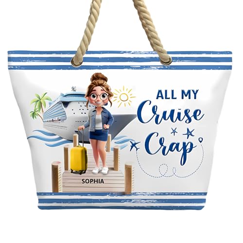 Bolso tote grande personalizado para mujer miniatura 1