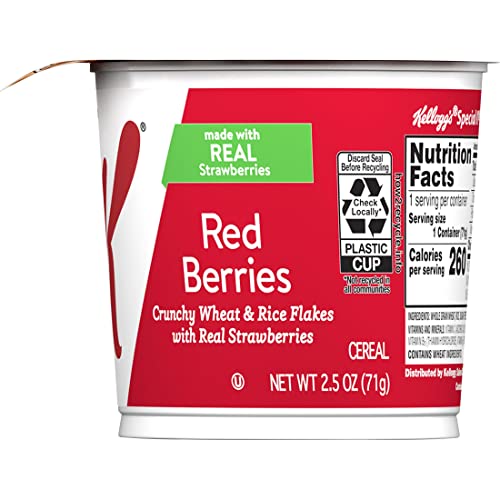 Special K Cereal Cup Red Berries, 2.5 Oz #TOP6