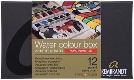 Rembrandt Pro — 12 couleurs mono-pigmentées