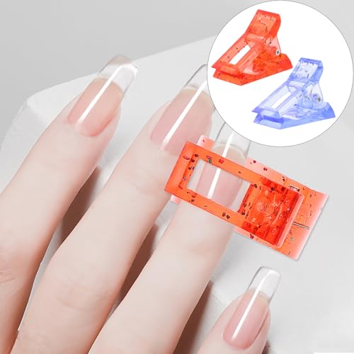 Cabilock 12 piezas Clips para Extensión de Uñas miniatura 5
