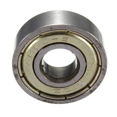 BADASS SHARKS 10pcs Carbon Stainless Steel Skateboard Bearings Wheels ABEC-5 608 Solver