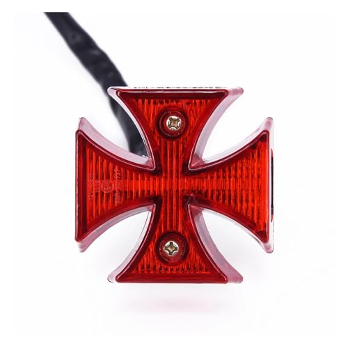 Feu arrière de frein pour moto et indicateurs anti-vibration 12V en ABS pour Dirt et Quad