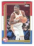 2025-26 Topps Chrome Red White Blue #81 Clint Capela Atlanta Hawks NBA Basketball Trading Card