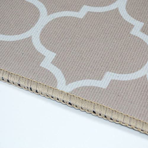 Image of HomeCloud Rectangular Kitchen Mat | Anti-Slip, Soft, Washable, Printed Designs for Floor, Kitchen & Room (6mm Thick) Pack of 2 Contain (1 Large (41 X 122 Cm) 1 Small 41 X 61 Cm)