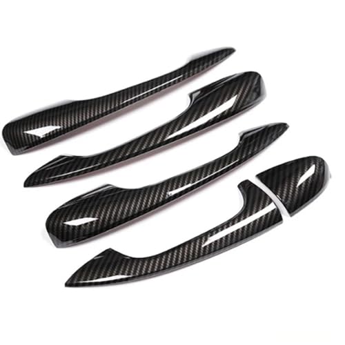 Pegatina embellecedora de manija Benz W205 exterior accesorio tuning carbono