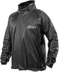 Capa Roupa Chuva Delta Flex Pvc Preta Moto Motoqueiro (gg)