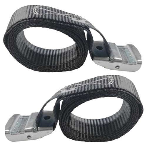 KPFILEH 2PCS Lashing Straps with Cam Buckle, 1' x 3Ft...