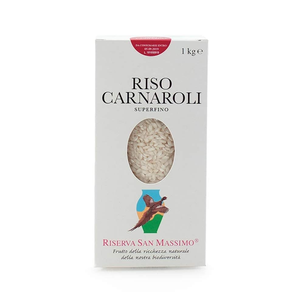 Riso Carnaroli Riserva San Massimo - 3 kg (3 confezioni da 1kg)