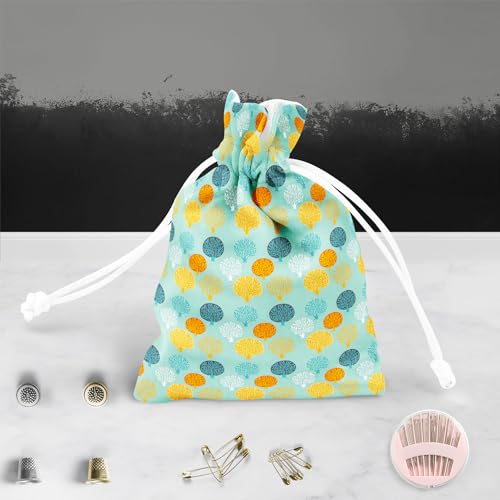 Image of ArtzFolio Leaf Art D3 | Pouch Wrist Potli Bag | Bag for Weddings & Casual Parties
