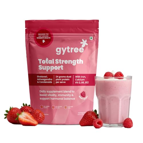 Gytree Plant Protein for Women | Vegan Dual Protein | 26 gram per serving Canadian Pea & Brown Rice Protein | All Amino Acids | Weight Loss, No Bloating | No Added Sugar | Chocolate 216g, 6 Sachets product image 9
