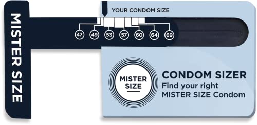 MISTER SIZE Condom Sizer español - Determina ahora tu talla de preservativo