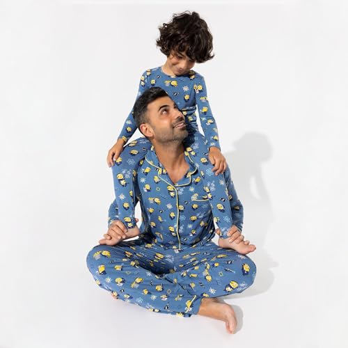 Bellabu Bear Despicable Me 4: Minions Rayon from Bamboo Two-Piece Pajamas for Boys & Girls4