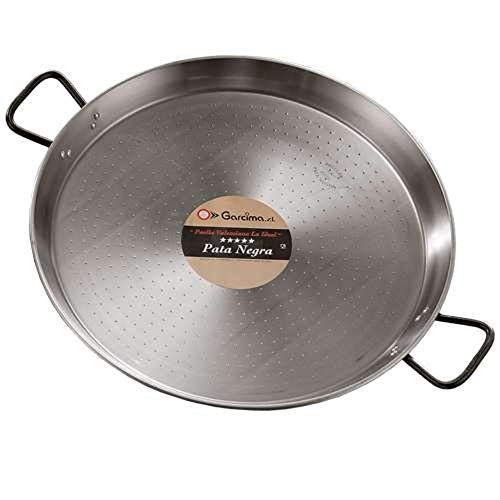 Get Discount 70% Price Garcima 20 (50cm) Pata Negra Restaurant Grade Paella Pan, X-Large, Silver, Made in Spain New Product Garcima 20 (50cm) Pata Negra Restaurant Grade Paella Pan, X-Large, Silver, Made in Spain