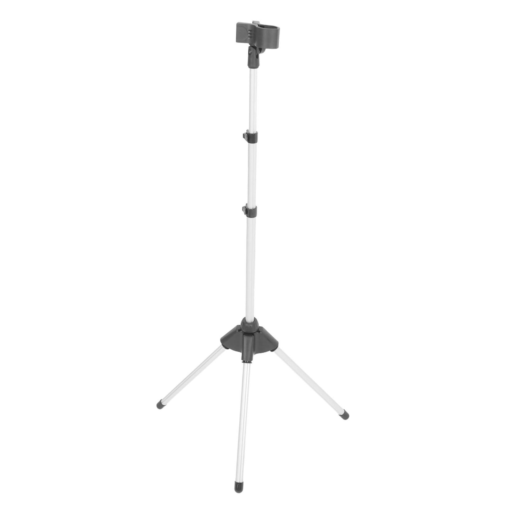 PLAFOPE Haartrockner Ständer Höhenverstellbar und Klappbar aus Aluminiumlegierung und Kunststoff Freihändig Nutzbar für Zuhause Salon und Mobile Haustierpflege Flexibler Winkel und