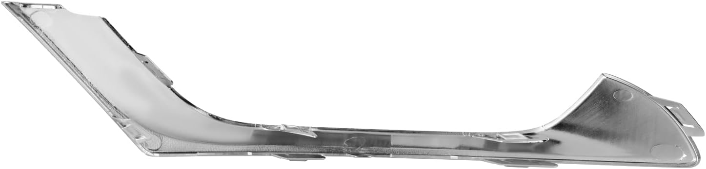CH1047108 Front Bumper Cover Molding Compatible with Chrysler 200 2015-2017, Passenger Right Side, Polished Chrome