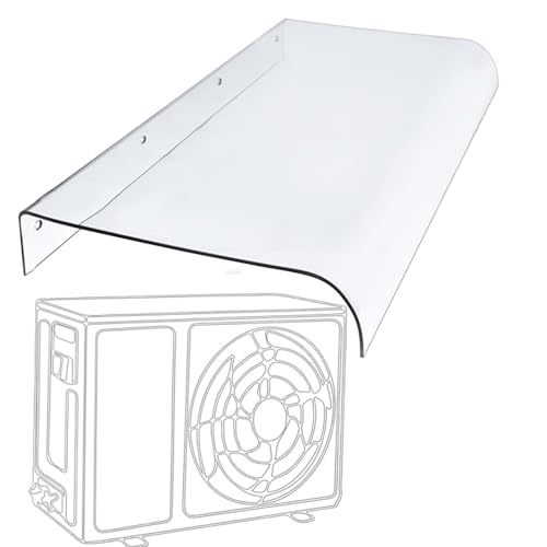 Auvent de Porte Aluminium 60cm 100cm 120cm 140cm Toit de Porte Exterieur en Polycarbonate Marquise D'entrée Balcon, Auvent Protection Contre Pluie et UV,...