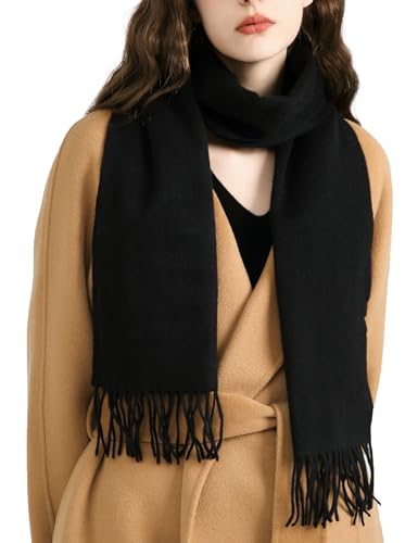 名入れ カシミヤ100%マフラー 大判ストール