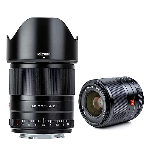 VILTROX AF 33mm F1.4 Objetivo Enfoque Automático para cámaras Sony
