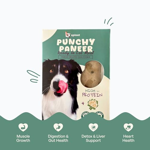 Image of Veg Wet Dog Food - 100% Vegetarian - Paneer and Millets Gravy Meal for Pets - for Adult Dogs and Puppy - Real Paneer, Millets, High Protein, Fresh Ingredients - Ready to eat Meal - 100g x 3