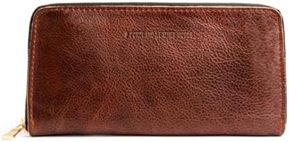 Portland Leather Goods Women's Accordion Zip Wallet – Handcrafted...