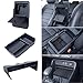 PIMCAR 3-Piece Center Console Organizer Set for 2023-2025 2026 Honda CR-V & CR-V Hybrid - Custom Fit Armrest Tray, Console Tray and Hidden Storage Box, Durable ABS Car Accessories