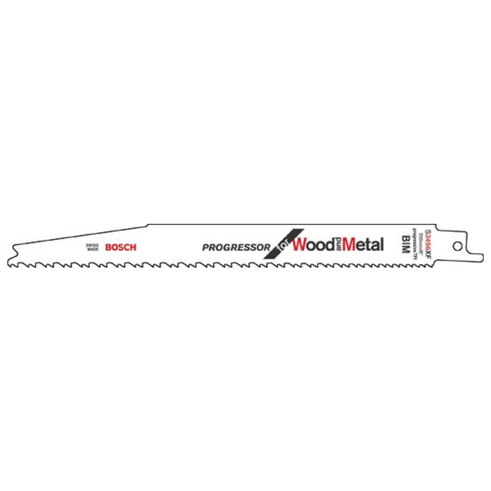 Bosch Professional Reciprocating Saw Blades, For Wood And Metal, S 3456 X,