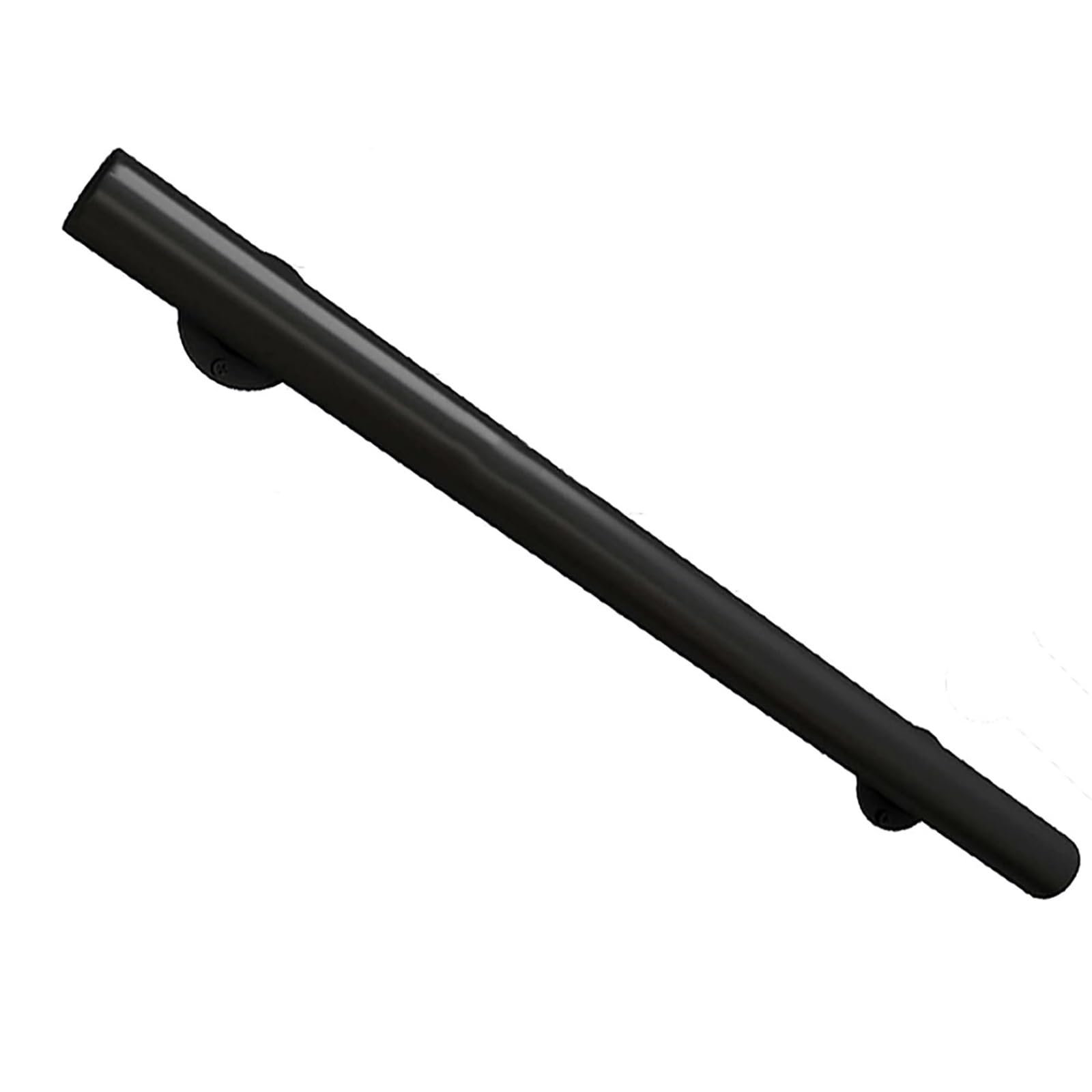 Rambarde d'escalier noire de 150 cm pour un intérieur sécurisé